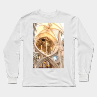 Saint Andrew's Cross, Wells Cathedral Long Sleeve T-Shirt
